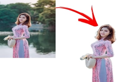 I will professionally remove background