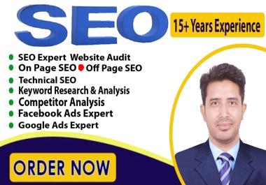 I will be your technical SEO website audit and reports competitor analysis
