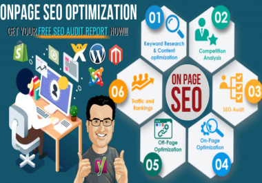 I will Complete SEO On page Optimization and WordPress website