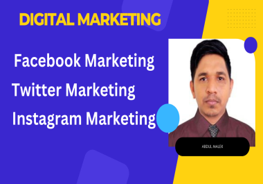I will create and manage your digital marketing completely