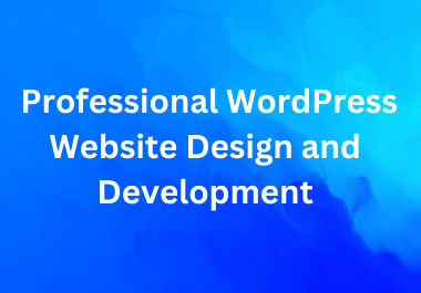 Professional WordPress Website Design and Development