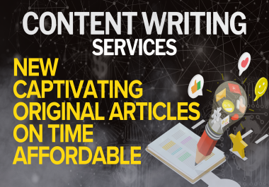 I will write 2 highly engaging articles for your blog/website