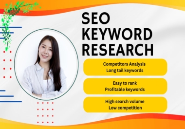 I Will Be Your SEO Keyword Researcher 10 Keywords in to Boost Your Website Visibility and Traffic