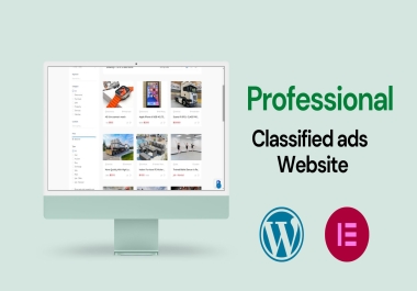 I Will Create Wordpress Professional Classifieds Websites