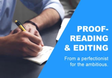 I will professionally proofread and edit 1,000 words within 24 hours