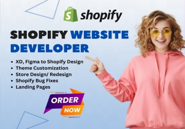 Shopify website developer Shopify developer expert