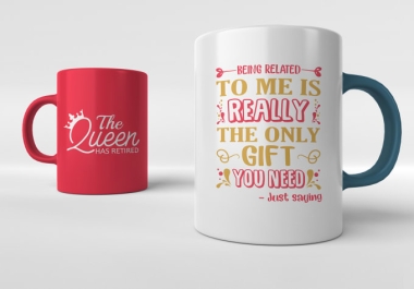 I will design awesome mug design