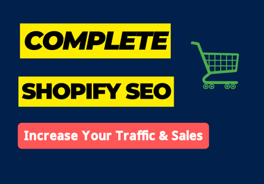 I will do advance shopify website 20 pages onpage seo for google ranking
