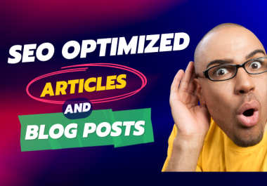 I Will Write 1000 Words Unique And Seo Optimized Article