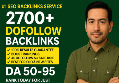 Boost Google Ranking with 2700 Contextual SEO Backlinks - Manual & High Quality