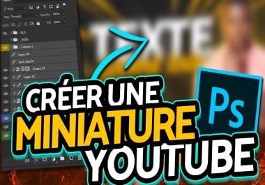 I will design an attractive,  custom youtube miniature