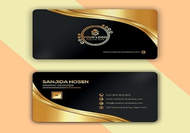 Luxurious Business Card designing
