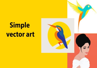 I will create an amazing vector illustration for you