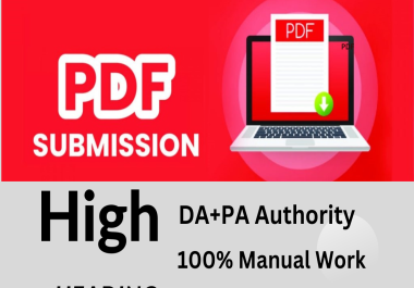PDF Submission To Top 25 Document Sharing Sites