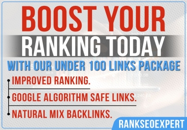 I will create 30 high authority dofollow backlinks with lower spam score