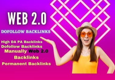 I will provide you 50 web 2 0 backlinks