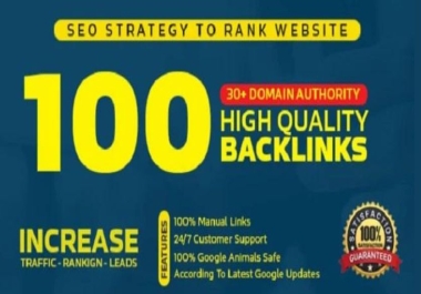 I will do link building backlinks service for google ranking