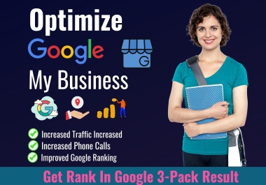 I will optimize google my business gmb ranking