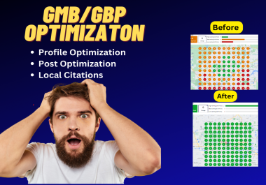 Google My Business (GMB) Optimization service for Local SEO GMB Ranking 