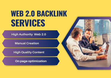 web 2.0 backlink from High authority websites