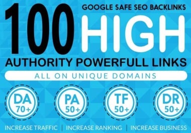 Branded 100 Backlinks For Big Companies with Da 90 plus sites