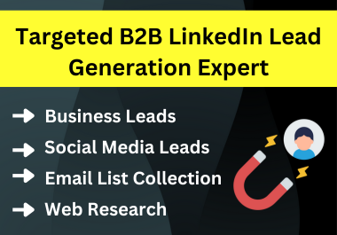 Targeted B2B LinkedIn Lead Generation Expert