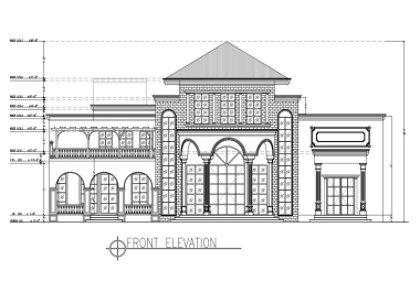 AutoCad 2D Drawings,  Designing & Drafting of Floor Plan Elevation Section