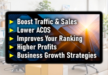 I will boost amazon sales with expert PPC campaign management and advertising service