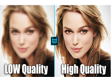 Enhance, improve and upscale your low quality images and photos