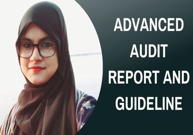 I will provide advanced SEO audit report & guideline