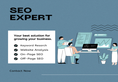 I can do ON-page and Off-page SEO of your website