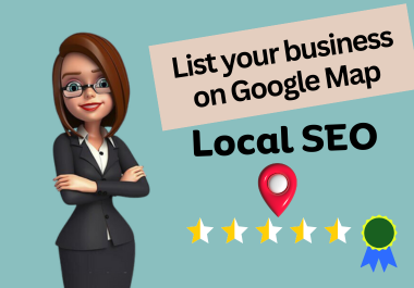 I will optimize your google my business listing for local seo ranking