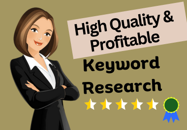 I will do the best SEO keywords research