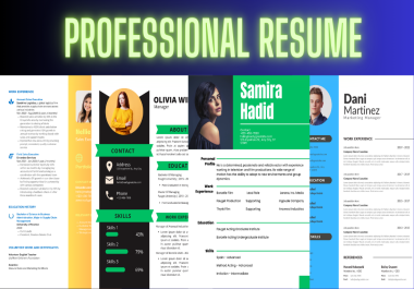 Create a professional resume in just 3 hours!