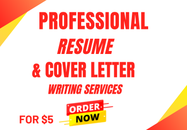 I will write resume cover letter,  linkedin profile,  cv