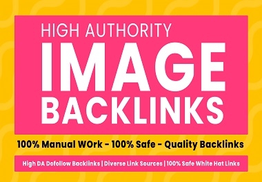I will do image submission,  high authority link building service