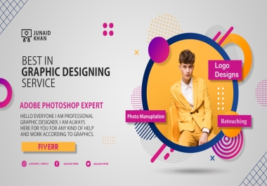 I will do Photo manipulation and photo retouching.