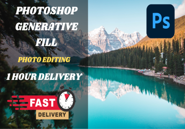 I will edit your photo using photoshop ai generative fill