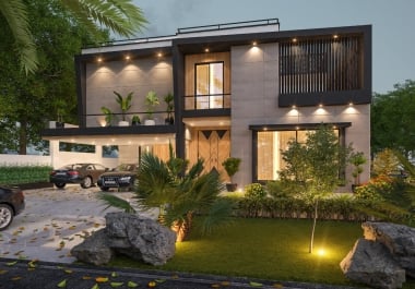 I will create 3d architectural visualization interior and exterior