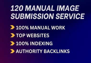 I will do infographic and image submission backlinks on 50 high da sites