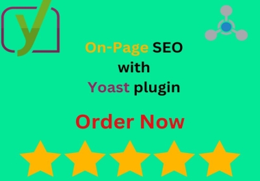 I will do complete on-page SEO optimization of WordPress with the Yoast plugin