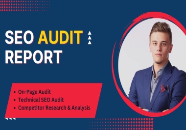 I will do website audit reports and fix SEO problems