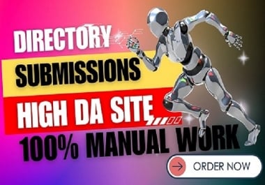 Create 130 Live Directory Submissions For SEO Backlink