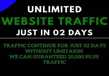 Drive unlimited traffic for your website