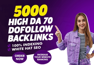 5000+ Contextual Dofollow Backlinks
