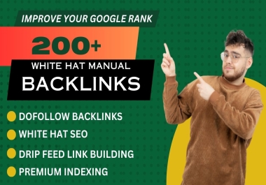 I will do seo backlinks high da authority link building service