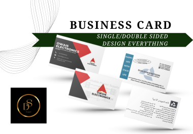 I will design Elegant and Eye-catching Business Card