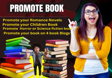 I will promote your book in a big way