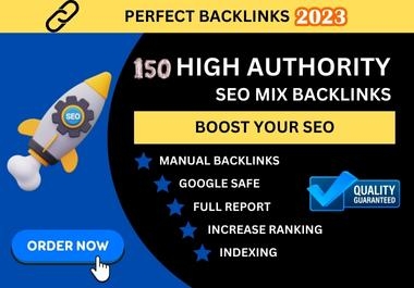 I Will Boost Your Website Authority with 120 High Quality Mix Backlinks