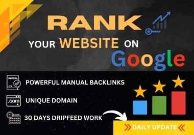 Skyrocket Your Website 30 Day SEO Backlink Mastery for Google Domination